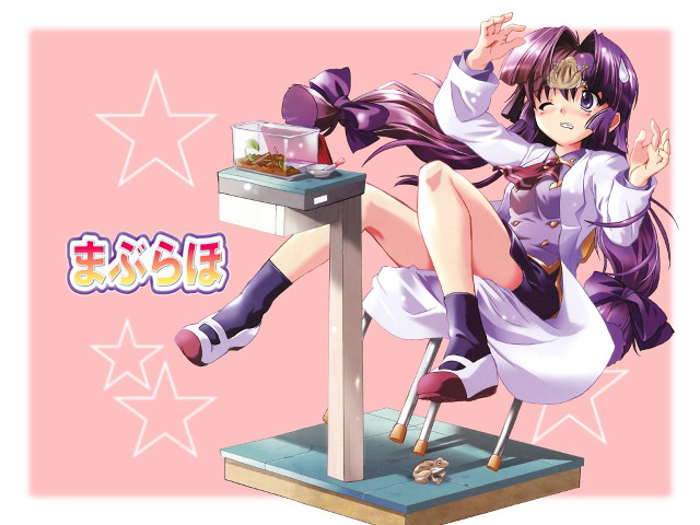 Girl computer star background biscuit free wallpaper - medium preview image