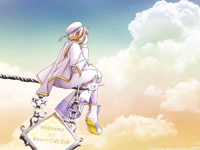 Woman wire welcome sign anime free wallpaper - medium preview image
