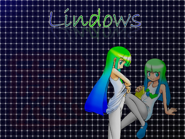Cartoon characters windows vaporwave architecture free wallpaper - medium preview image