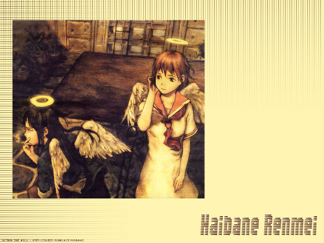 Girl bird wings dress halo free wallpaper - medium preview image