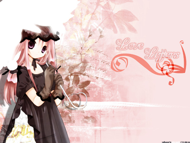 Pink haired girl black dress #4 free wallpaper - medium preview image