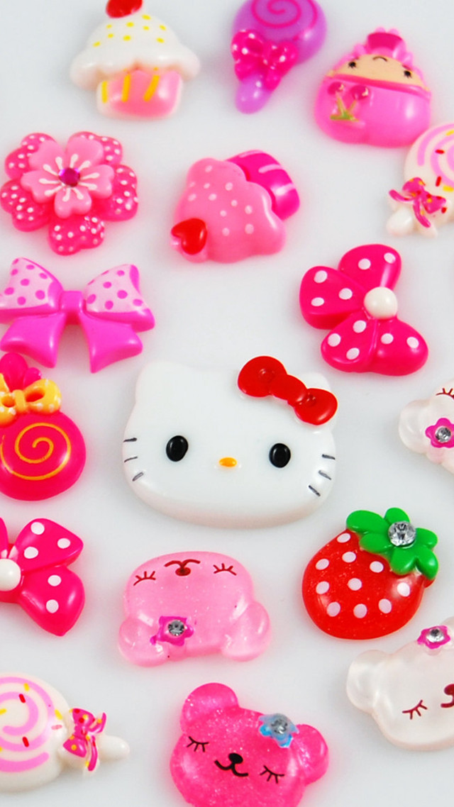 Hello kitty toys table together free wallpaper - medium preview image
