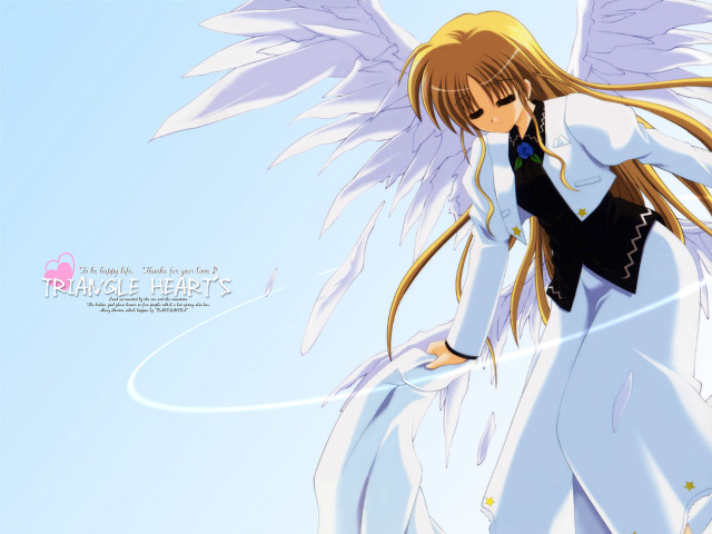 Angel woman phone blue sky free wallpaper - medium preview image