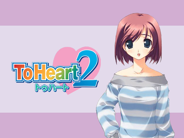 Pink haired girl striped shirt free wallpaper - medium preview image