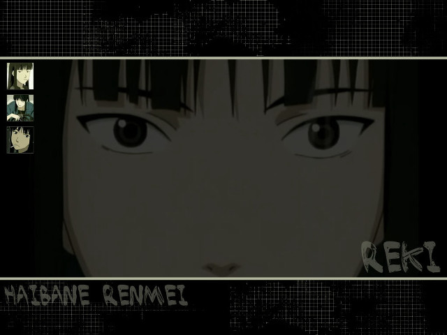 Masane renme black hair greyscale free wallpaper - medium preview image