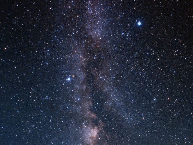 Night sky stars bright light #2 free wallpaper - medium preview image