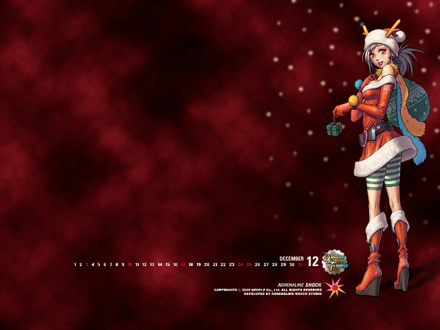 Anime backpack boots christmas reindeer free wallpaper - medium preview image