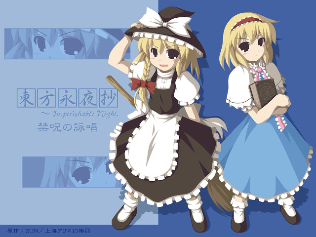 Anime characters books costumes magical free wallpaper - medium preview image