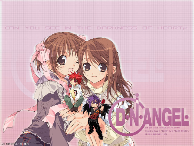 Two anime girls long hair #2 free wallpaper - medium preview image