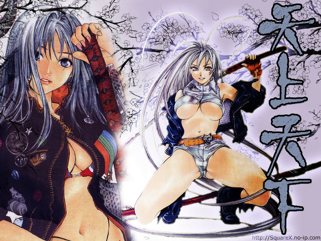 Woman sword tree manga bikini free wallpaper - medium preview image