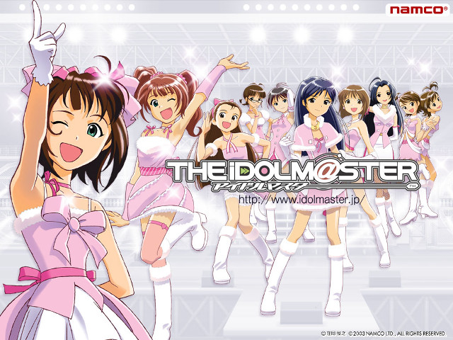 Pink dancing girls crowd idol free wallpaper - medium preview image