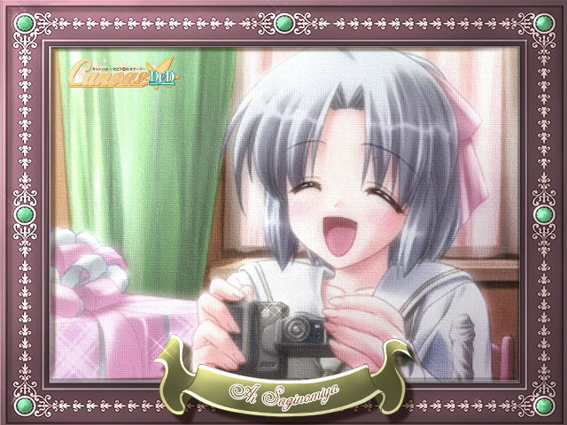 Girl camera ribbon banner alice free wallpaper - medium preview image