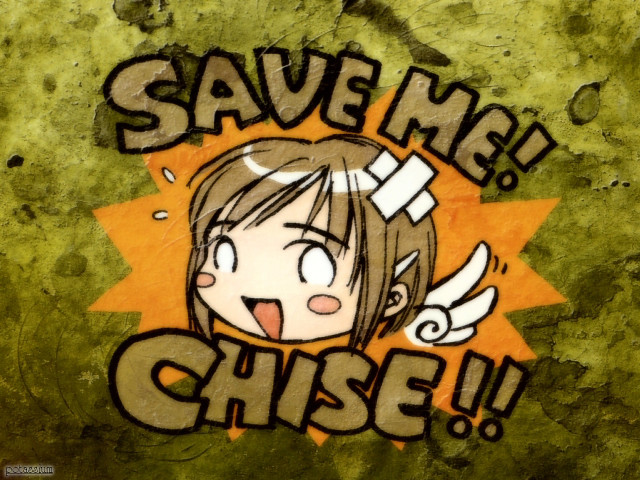 Cartoon girl funny expression save free wallpaper - medium preview image