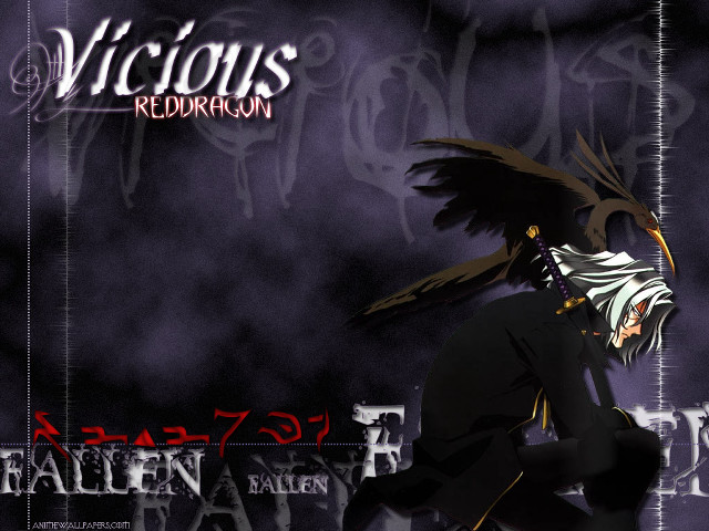 Anime blackface mask gothic bird free wallpaper - medium preview image