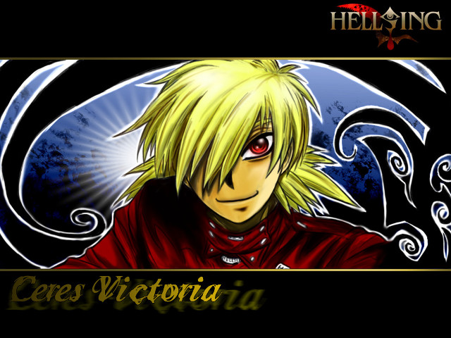 Blonde guy red cape gothic free wallpaper - medium preview image