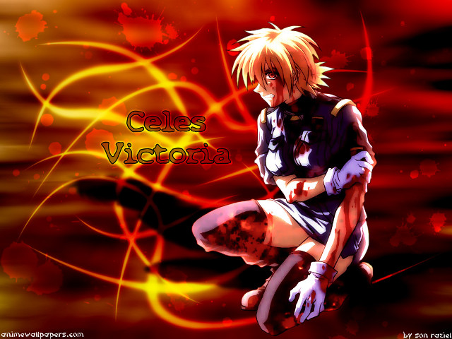 Celes victoria anime skateboard blood free wallpaper - medium preview image