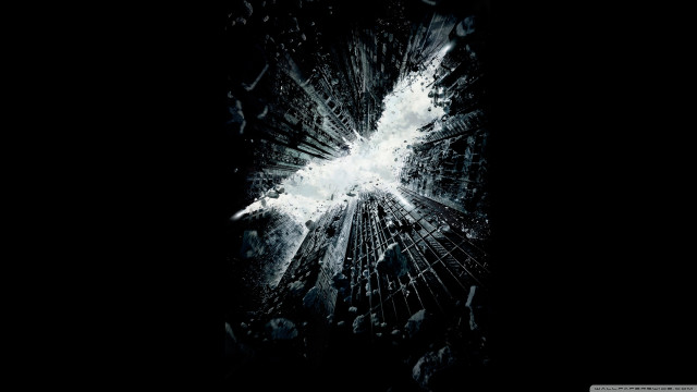 Dark knight rises logo dark free wallpaper - medium preview image
