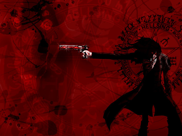 Gothic magic weapon blood red free wallpaper - medium preview image