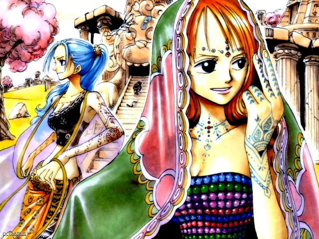 Girl veil dress jewelry bluehair free wallpaper - medium preview image