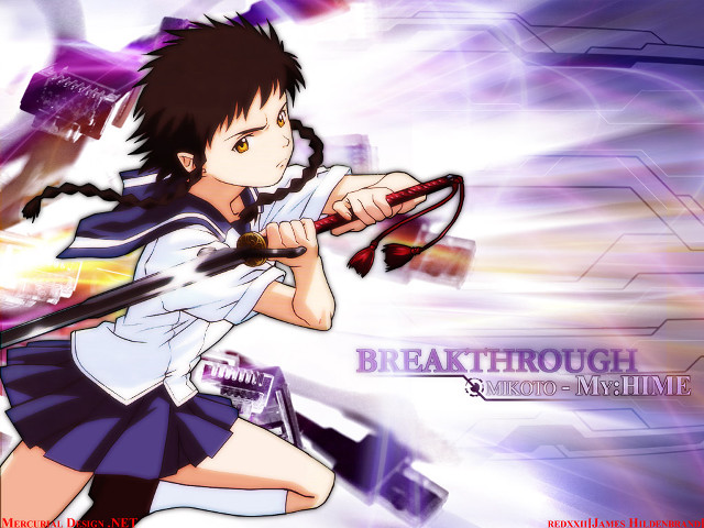 Girl microphone purple background shock free wallpaper - medium preview image