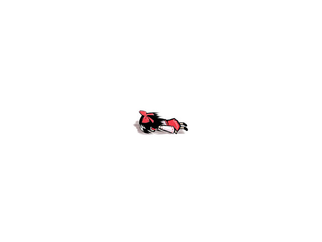 Red black cat wall clocktower free wallpaper - medium preview image