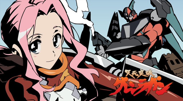 Pink haired woman robot poster free wallpaper - medium preview image