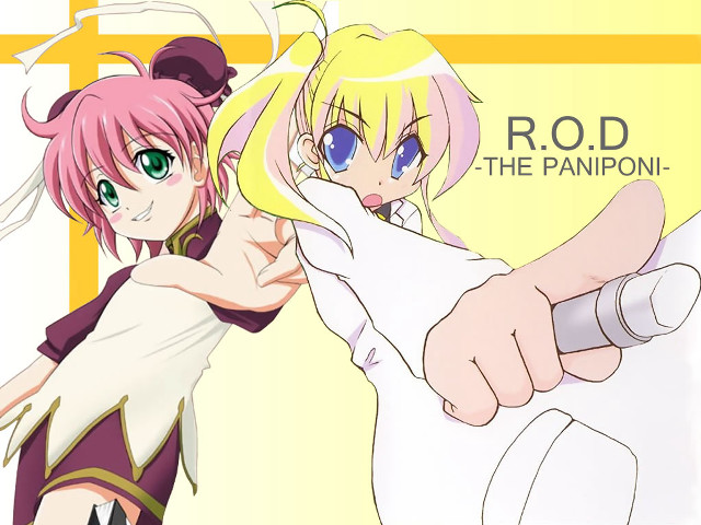 Anime couple blonde blush twintails free wallpaper - medium preview image