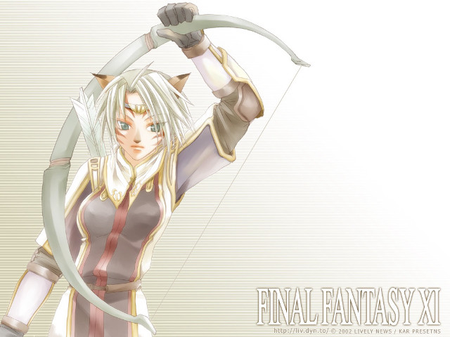 Fantasy archer animal ears final free wallpaper - medium preview image