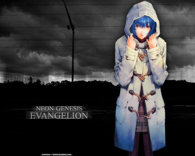 Woman coat hoodie clouds neo free wallpaper for desktop - medium preview image