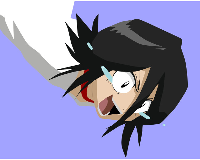 Cartoon long tongue smile baioken free wallpaper - medium preview image