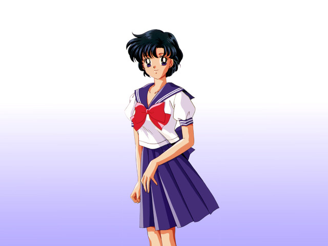 Ayako rokkaku sailor uniform portrait free wallpaper - medium preview image