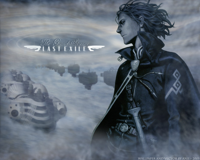 Futuristic city woman black coat free wallpaper - medium preview image