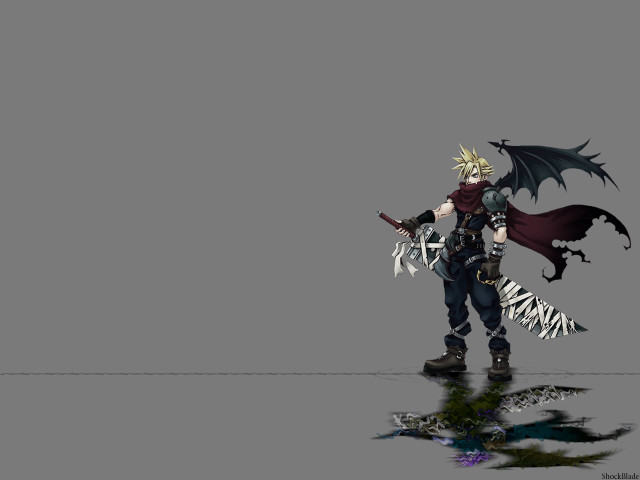 Andor basch dragon sword reflection free wallpaper - medium preview image