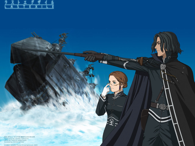 Man woman black outfits gun free wallpaper - medium preview image