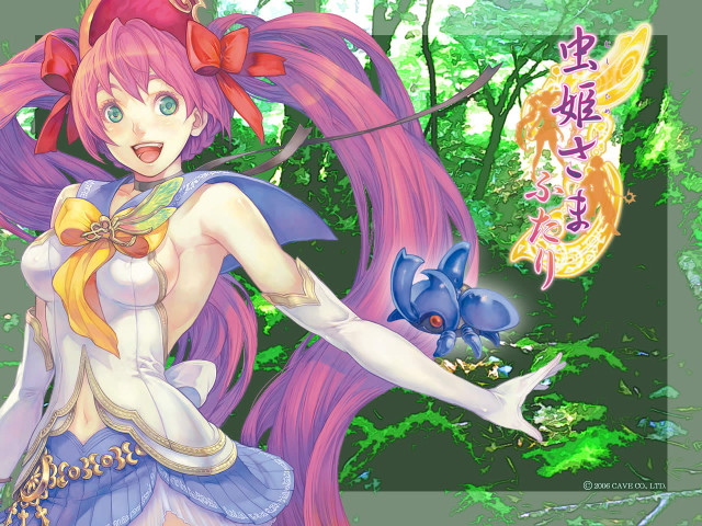 Pink haired woman blue bird free wallpaper - medium preview image