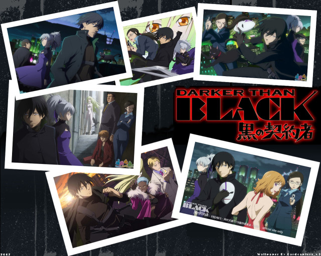 Darker than black anime astronaut free wallpaper - medium preview image