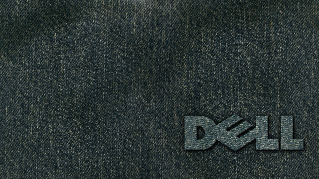 Dell logo dark background white free wallpaper - medium preview image