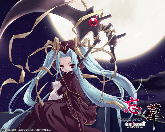 Moon astronaut blue wig aurora free wallpaper - medium preview image