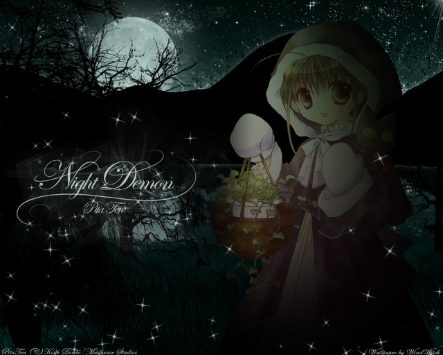 Girl dress basket moon stars free wallpaper - medium preview image