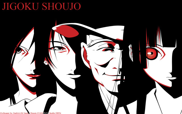 Red eyed group shock art free wallpaper - medium preview image