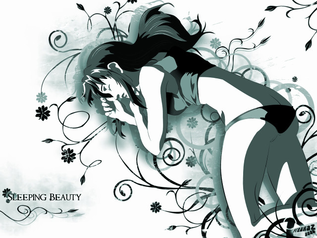 Gothic floral illustration anime clarice free wallpaper - medium preview image