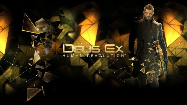 Man futuristic wall dos ex free wallpaper - medium preview image