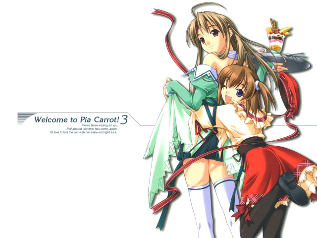 Anime couple netart yayoialice computergraphics free wallpaper - medium preview image