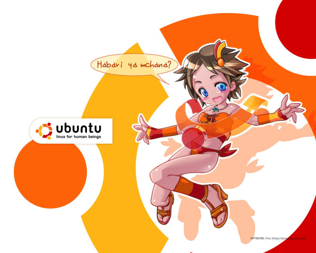 Cartoon character speech bubble beachball free wallpaper - medium preview image