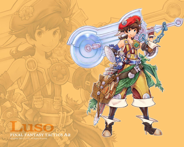 Woman hat sword shield brownhair free wallpaper - medium preview image