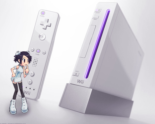 Cartoon character wii controller ai free wallpaper - medium preview image