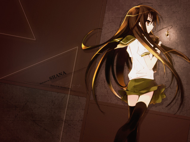 Long haired woman green skirt free wallpaper - medium preview image