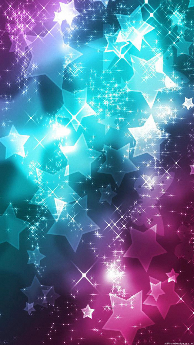 Colorful background stars side image free wallpaper - medium preview image
