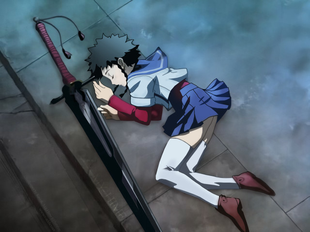 Woman blue dress red bat free wallpaper - medium preview image