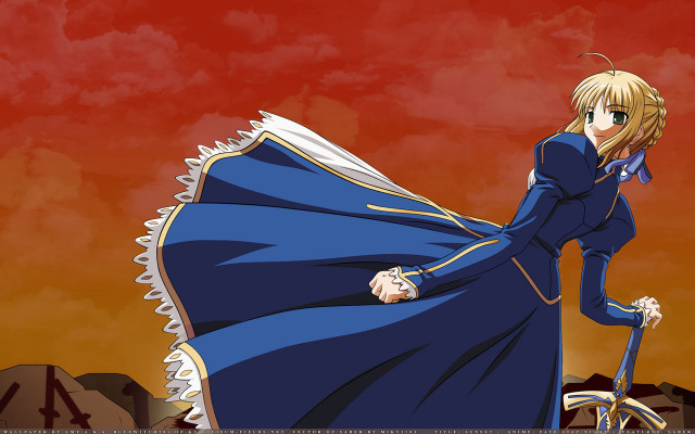 Woman blue dress bike red free wallpaper - medium preview image